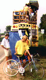 loading the bus for the trip home